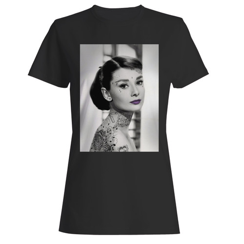 These are audrey hepburn steampunk tattoo women t shirt that are cute tied to the side or paired with a cardigan or jacket for a more styled look. So comfy and classic, they are sure to make your vacation extra magical.