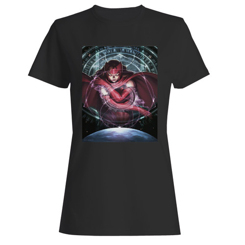 These are avenger wanda maximoff 1 women t shirt that are cute tied to the side or paired with a cardigan or jacket for a more styled look. So comfy and classic, they are sure to make your vacation extra magical.