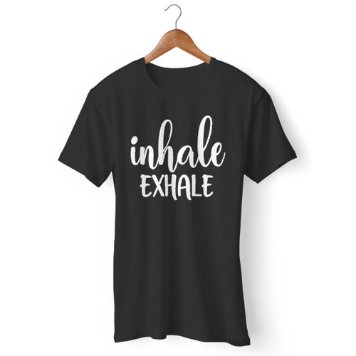 Yoga Lovers Inhale Exhale Meditation Custom Men T Shirt