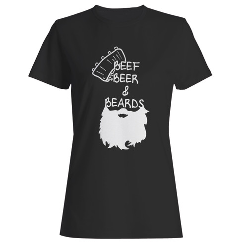 These are beef beer beards women t shirt that are cute tied to the side or paired with a cardigan or jacket for a more styled look. So comfy and classic, they are sure to make your vacation extra magical.