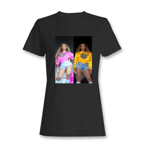 These are beyonce wear bak women t shirt that are cute tied to the side or paired with a cardigan or jacket for a more styled look. So comfy and classic, they are sure to make your vacation extra magical.