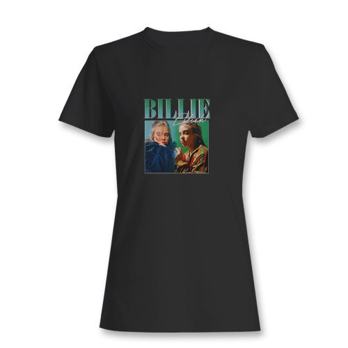 These are billie eilish 90s vintage black women t shirt that are cute tied to the side or paired with a cardigan or jacket for a more styled look. So comfy and classic, they are sure to make your vacation extra magical.
