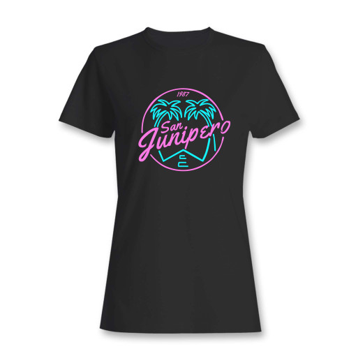 These are black mirror san junipero women t shirt that are cute tied to the side or paired with a cardigan or jacket for a more styled look. So comfy and classic, they are sure to make your vacation extra magical.