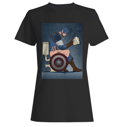 These are captain america toilet women t shirt that are cute tied to the side or paired with a cardigan or jacket for a more styled look. So comfy and classic, they are sure to make your vacation extra magical.