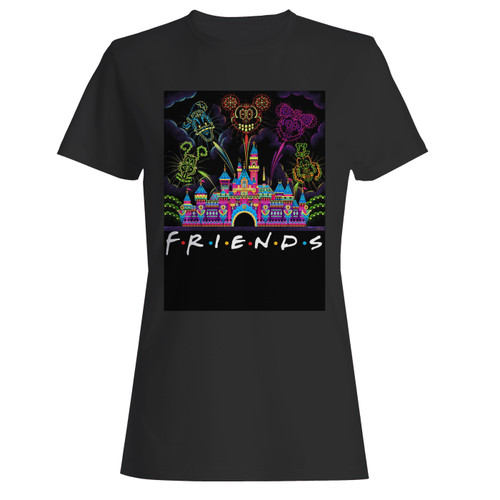 These are castle disney land friends women t shirt that are cute tied to the side or paired with a cardigan or jacket for a more styled look. So comfy and classic, they are sure to make your vacation extra magical.