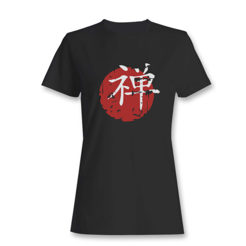 These are chinese japanese zen symbol women t shirt that are cute tied to the side or paired with a cardigan or jacket for a more styled look. So comfy and classic, they are sure to make your vacation extra magical.