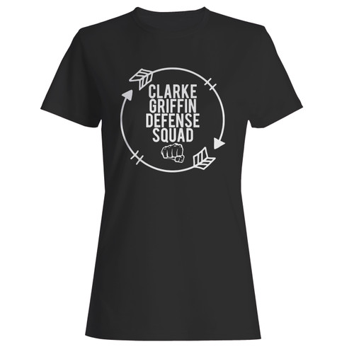These are clarke griffin defense squad women t shirt that are cute tied to the side or paired with a cardigan or jacket for a more styled look. So comfy and classic, they are sure to make your vacation extra magical.