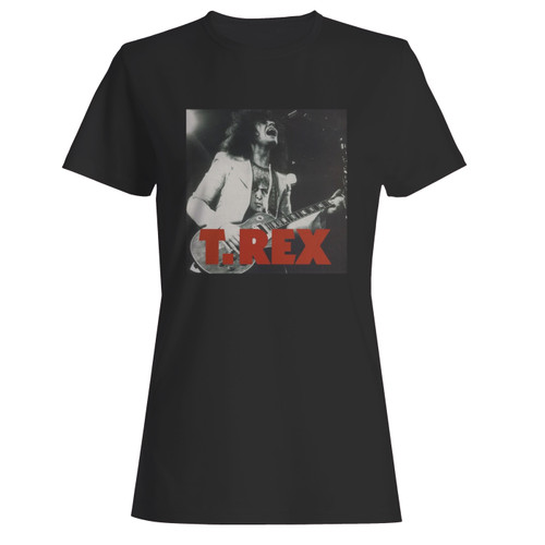 These are cool t rex rock band marc bolan women t shirt that are cute tied to the side or paired with a cardigan or jacket for a more styled look. So comfy and classic, they are sure to make your vacation extra magical.