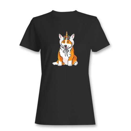 These are corgi unicorn women t shirt that are cute tied to the side or paired with a cardigan or jacket for a more styled look. So comfy and classic, they are sure to make your vacation extra magical.