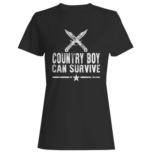 These are country boy can survive women t shirt that are cute tied to the side or paired with a cardigan or jacket for a more styled look. So comfy and classic, they are sure to make your vacation extra magical.