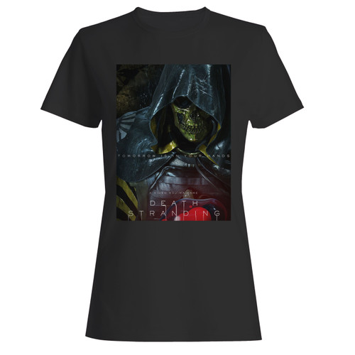 These are death stranding character women t shirt that are cute tied to the side or paired with a cardigan or jacket for a more styled look. So comfy and classic, they are sure to make your vacation extra magical.