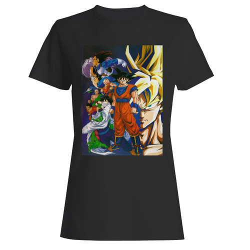 These are dragon ball z goku vegeta picolo women t shirt that are cute tied to the side or paired with a cardigan or jacket for a more styled look. So comfy and classic, they are sure to make your vacation extra magical.