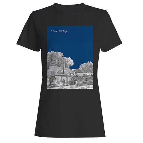 These are glen ridge skyline new jersey women t shirt that are cute tied to the side or paired with a cardigan or jacket for a more styled look. So comfy and classic, they are sure to make your vacation extra magical.