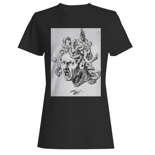 These are godfried maes the head of medusa women t shirt that are cute tied to the side or paired with a cardigan or jacket for a more styled look. So comfy and classic, they are sure to make your vacation extra magical.