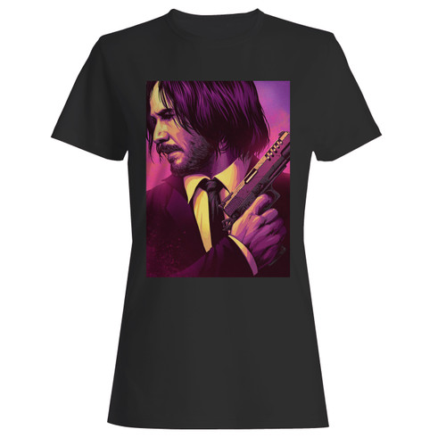 These are john wick movie cover women t shirt that are cute tied to the side or paired with a cardigan or jacket for a more styled look. So comfy and classic, they are sure to make your vacation extra magical.