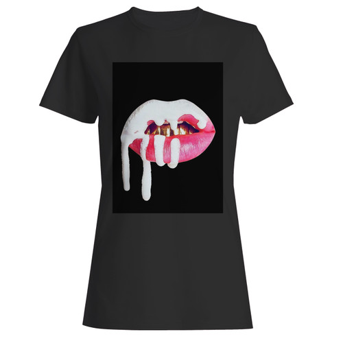 These are kylie jenner lip women t shirt that are cute tied to the side or paired with a cardigan or jacket for a more styled look. So comfy and classic, they are sure to make your vacation extra magical.