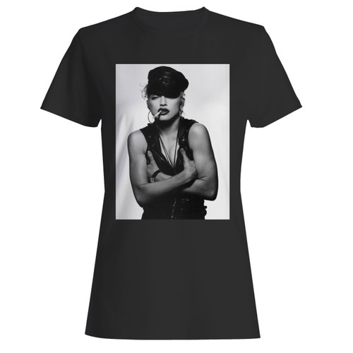 These are madonna smoking women t shirt that are cute tied to the side or paired with a cardigan or jacket for a more styled look. So comfy and classic, they are sure to make your vacation extra magical.
