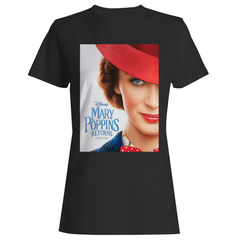 These are mary poppins returns christmas women t shirt that are cute tied to the side or paired with a cardigan or jacket for a more styled look. So comfy and classic, they are sure to make your vacation extra magical.