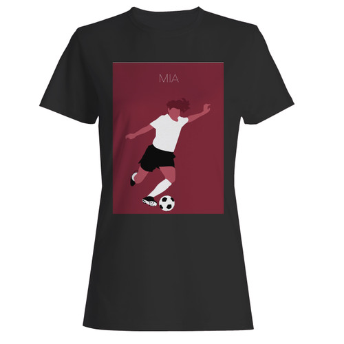 These are mia hamm sports women t shirt that are cute tied to the side or paired with a cardigan or jacket for a more styled look. So comfy and classic, they are sure to make your vacation extra magical.