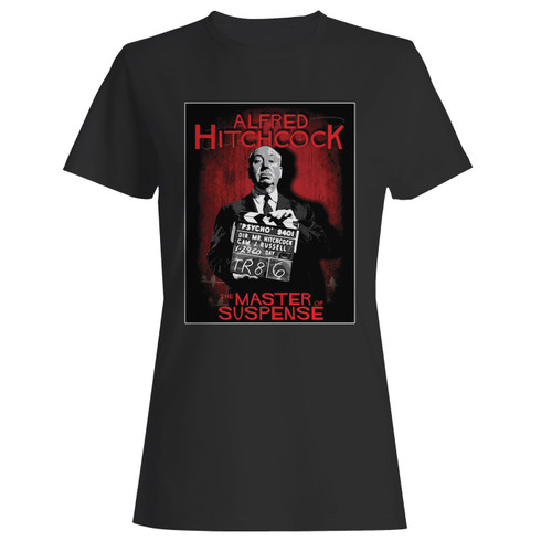 These are alfred hitchcock inspired the master of suspense women t shirt that are cute tied to the side or paired with a cardigan or jacket for a more styled look. So comfy and classic, they are sure to make your vacation extra magical.