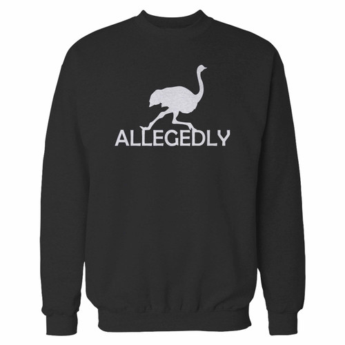 Your allegedly ostrich art crewneck sweatshirt just got an update. This super comfortable and lighter weight crewneck will become your favorite go-to sweatshirt. The cozy spandex cuffs and waistband make this pill-resistant sweatshirt a fan favorite.And your group will look and feel their best in this premium ringspun cotton crew.