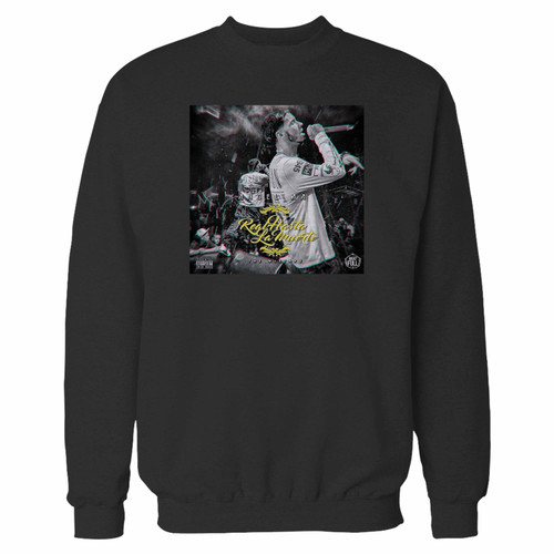 Your anuel aa rapper cover crewneck sweatshirt just got an update. This super comfortable and lighter weight crewneck will become your favorite go-to sweatshirt. The cozy spandex cuffs and waistband make this pill-resistant sweatshirt a fan favorite.And your group will look and feel their best in this premium ringspun cotton crew.