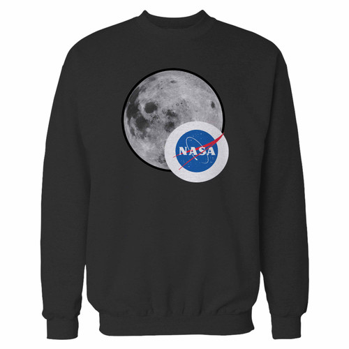 Your astronomy nasa logo crewneck sweatshirt just got an update. This super comfortable and lighter weight crewneck will become your favorite go-to sweatshirt. The cozy spandex cuffs and waistband make this pill-resistant sweatshirt a fan favorite.And your group will look and feel their best in this premium ringspun cotton crew.