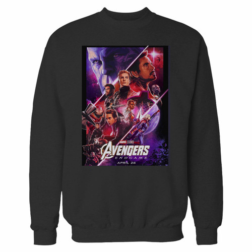 Your avengers endgame poster movie 2019 mcu end game crewneck sweatshirt just got an update. This super comfortable and lighter weight crewneck will become your favorite go-to sweatshirt. The cozy spandex cuffs and waistband make this pill-resistant sweatshirt a fan favorite.And your group will look and feel their best in this premium ringspun cotton crew.