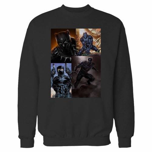 Your avenger king tchalla black panther crewneck sweatshirt just got an update. This super comfortable and lighter weight crewneck will become your favorite go-to sweatshirt. The cozy spandex cuffs and waistband make this pill-resistant sweatshirt a fan favorite.And your group will look and feel their best in this premium ringspun cotton crew.