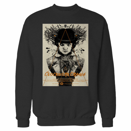 Your a clockwork orange movie crewneck sweatshirt just got an update. This super comfortable and lighter weight crewneck will become your favorite go-to sweatshirt. The cozy spandex cuffs and waistband make this pill-resistant sweatshirt a fan favorite.And your group will look and feel their best in this premium ringspun cotton crew.