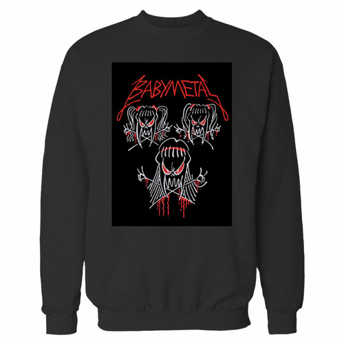 Your babymetal tour band crewneck sweatshirt just got an update. This super comfortable and lighter weight crewneck will become your favorite go-to sweatshirt. The cozy spandex cuffs and waistband make this pill-resistant sweatshirt a fan favorite.And your group will look and feel their best in this premium ringspun cotton crew.