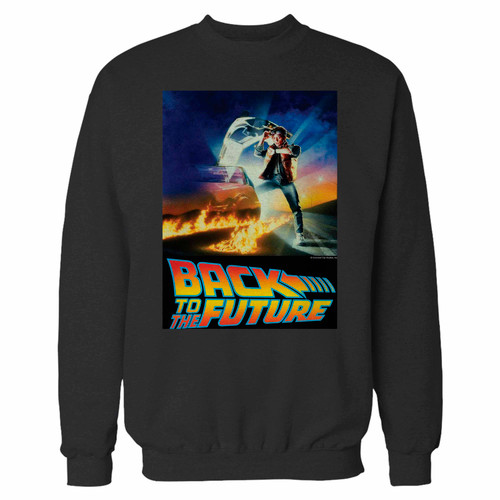 Your back to the future movie crewneck sweatshirt just got an update. This super comfortable and lighter weight crewneck will become your favorite go-to sweatshirt. The cozy spandex cuffs and waistband make this pill-resistant sweatshirt a fan favorite.And your group will look and feel their best in this premium ringspun cotton crew.