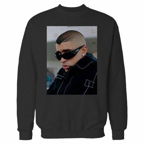 Your bad bunny cool crewneck sweatshirt just got an update. This super comfortable and lighter weight crewneck will become your favorite go-to sweatshirt. The cozy spandex cuffs and waistband make this pill-resistant sweatshirt a fan favorite.And your group will look and feel their best in this premium ringspun cotton crew.