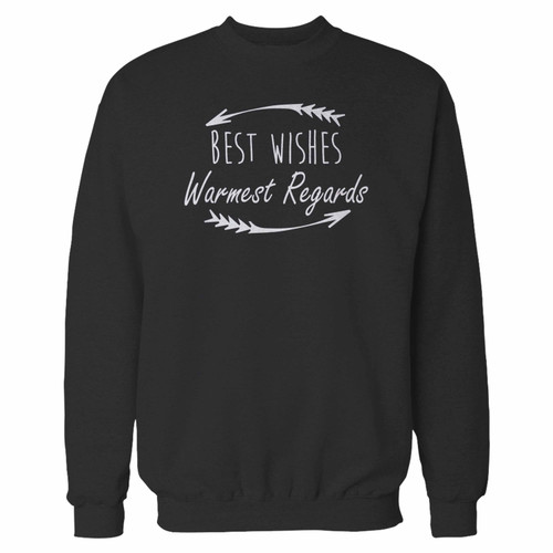 Your best wishes warmest regards crewneck sweatshirt just got an update. This super comfortable and lighter weight crewneck will become your favorite go-to sweatshirt. The cozy spandex cuffs and waistband make this pill-resistant sweatshirt a fan favorite.And your group will look and feel their best in this premium ringspun cotton crew.
