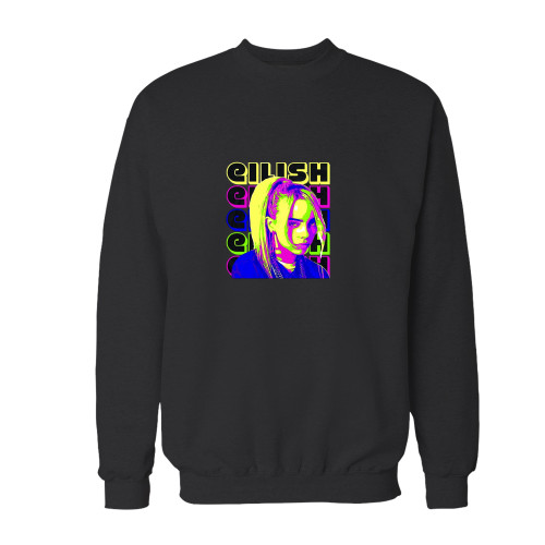 Your billie eilish inspired lovers music crewneck sweatshirt just got an update. This super comfortable and lighter weight crewneck will become your favorite go-to sweatshirt. The cozy spandex cuffs and waistband make this pill-resistant sweatshirt a fan favorite.And your group will look and feel their best in this premium ringspun cotton crew.