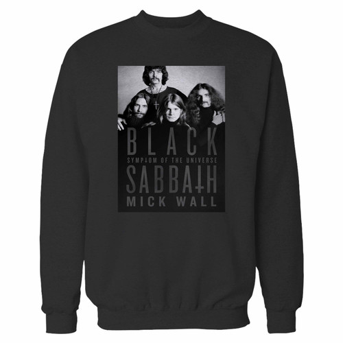 Your black sabbath mick wall crewneck sweatshirt just got an update. This super comfortable and lighter weight crewneck will become your favorite go-to sweatshirt. The cozy spandex cuffs and waistband make this pill-resistant sweatshirt a fan favorite.And your group will look and feel their best in this premium ringspun cotton crew.