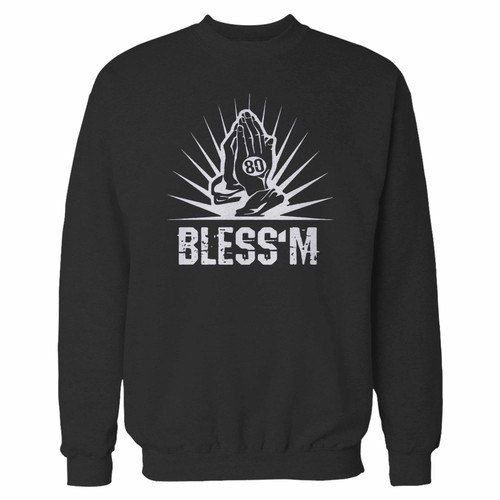 Your bless em crewneck sweatshirt just got an update. This super comfortable and lighter weight crewneck will become your favorite go-to sweatshirt. The cozy spandex cuffs and waistband make this pill-resistant sweatshirt a fan favorite.And your group will look and feel their best in this premium ringspun cotton crew.