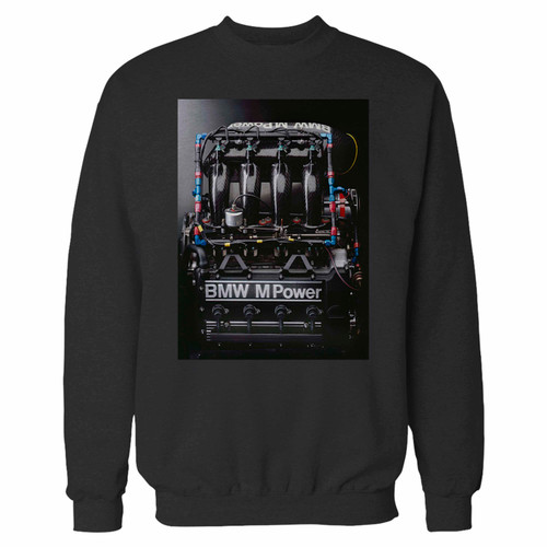 Your bmw m3 m power engine crewneck sweatshirt just got an update. This super comfortable and lighter weight crewneck will become your favorite go-to sweatshirt. The cozy spandex cuffs and waistband make this pill-resistant sweatshirt a fan favorite.And your group will look and feel their best in this premium ringspun cotton crew.