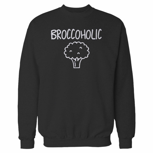 Your broccoholic vegan funny crewneck sweatshirt just got an update. This super comfortable and lighter weight crewneck will become your favorite go-to sweatshirt. The cozy spandex cuffs and waistband make this pill-resistant sweatshirt a fan favorite.And your group will look and feel their best in this premium ringspun cotton crew.