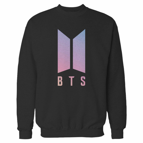 Your bts logo kpop crewneck sweatshirt just got an update. This super comfortable and lighter weight crewneck will become your favorite go-to sweatshirt. The cozy spandex cuffs and waistband make this pill-resistant sweatshirt a fan favorite.And your group will look and feel their best in this premium ringspun cotton crew.