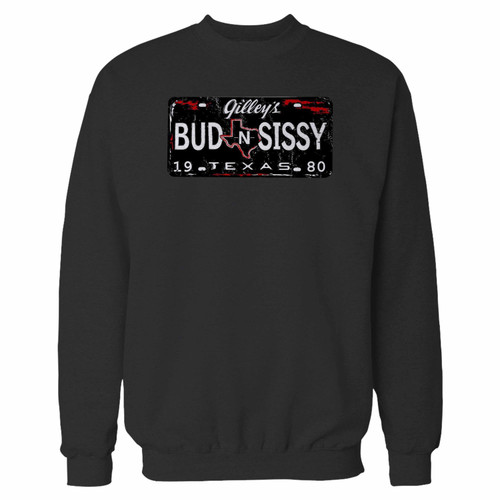Your bud n sissy license plate urban cowboy crewneck sweatshirt just got an update. This super comfortable and lighter weight crewneck will become your favorite go-to sweatshirt. The cozy spandex cuffs and waistband make this pill-resistant sweatshirt a fan favorite.And your group will look and feel their best in this premium ringspun cotton crew.