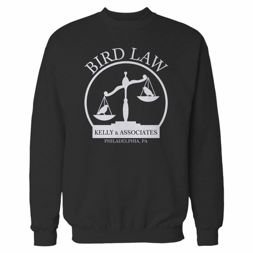 Your charlie kelly bird law kelly and associates crewneck sweatshirt just got an update. This super comfortable and lighter weight crewneck will become your favorite go-to sweatshirt. The cozy spandex cuffs and waistband make this pill-resistant sweatshirt a fan favorite.And your group will look and feel their best in this premium ringspun cotton crew.