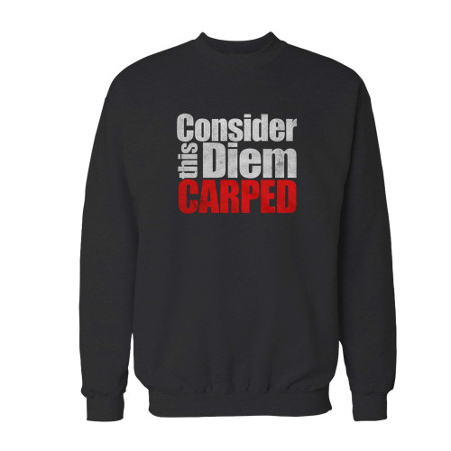 Your consider this diem carped crewneck sweatshirt just got an update. This super comfortable and lighter weight crewneck will become your favorite go-to sweatshirt. The cozy spandex cuffs and waistband make this pill-resistant sweatshirt a fan favorite.And your group will look and feel their best in this premium ringspun cotton crew. Your consider this diem carped crewneck sweatshirt just got an update. This super comfortable and lighter weight crewneck will become your favorite go-to sweatshirt. The cozy spandex cuffs and waistband make this pill-resistant sweatshirt a fan favorite.And your group will look and feel their best in this premium ringspun cotton crew.