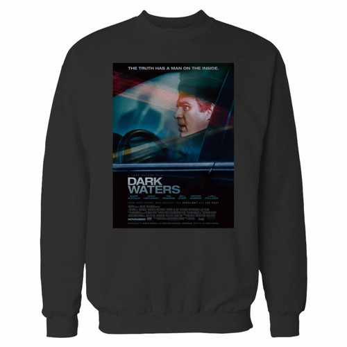 Your dark waters movie crewneck sweatshirt just got an update. This super comfortable and lighter weight crewneck will become your favorite go-to sweatshirt. The cozy spandex cuffs and waistband make this pill-resistant sweatshirt a fan favorite.And your group will look and feel their best in this premium ringspun cotton crew.