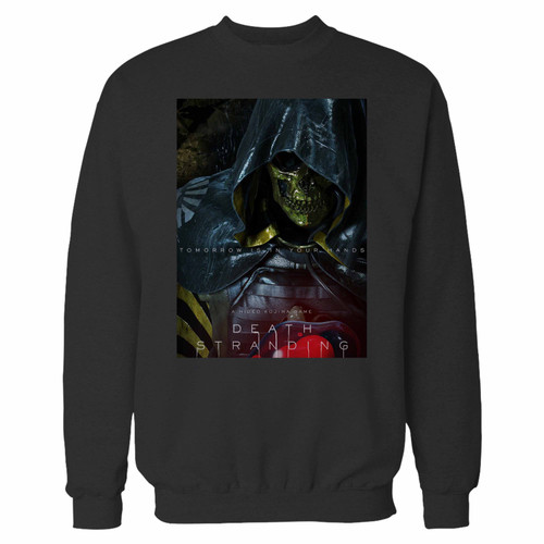 Your death stranding character crewneck sweatshirt just got an update. This super comfortable and lighter weight crewneck will become your favorite go-to sweatshirt. The cozy spandex cuffs and waistband make this pill-resistant sweatshirt a fan favorite.And your group will look and feel their best in this premium ringspun cotton crew.