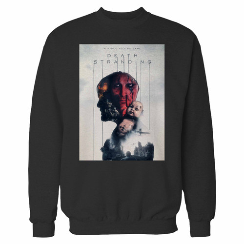 Your death stranding fan made crewneck sweatshirt just got an update. This super comfortable and lighter weight crewneck will become your favorite go-to sweatshirt. The cozy spandex cuffs and waistband make this pill-resistant sweatshirt a fan favorite.And your group will look and feel their best in this premium ringspun cotton crew.