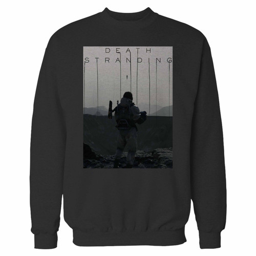 Your death stranding inspired crewneck sweatshirt just got an update. This super comfortable and lighter weight crewneck will become your favorite go-to sweatshirt. The cozy spandex cuffs and waistband make this pill-resistant sweatshirt a fan favorite.And your group will look and feel their best in this premium ringspun cotton crew.