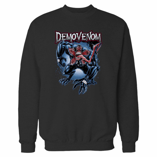 Your demovenom spider things crewneck sweatshirt just got an update. This super comfortable and lighter weight crewneck will become your favorite go-to sweatshirt. The cozy spandex cuffs and waistband make this pill-resistant sweatshirt a fan favorite.And your group will look and feel their best in this premium ringspun cotton crew.