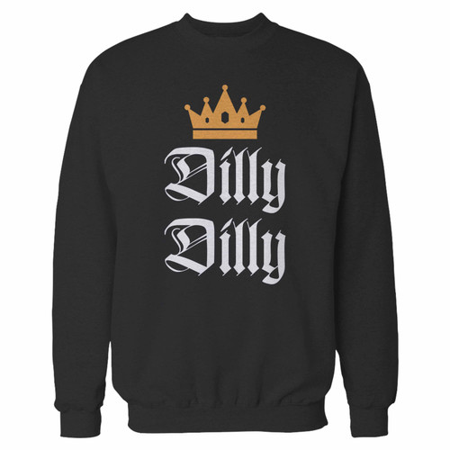 Your dilly dilly crewneck sweatshirt just got an update. This super comfortable and lighter weight crewneck will become your favorite go-to sweatshirt. The cozy spandex cuffs and waistband make this pill-resistant sweatshirt a fan favorite.And your group will look and feel their best in this premium ringspun cotton crew.