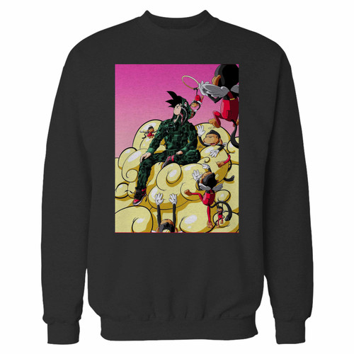 Your dragon ball crewneck sweatshirt just got an update. This super comfortable and lighter weight crewneck will become your favorite go-to sweatshirt. The cozy spandex cuffs and waistband make this pill-resistant sweatshirt a fan favorite.And your group will look and feel their best in this premium ringspun cotton crew.